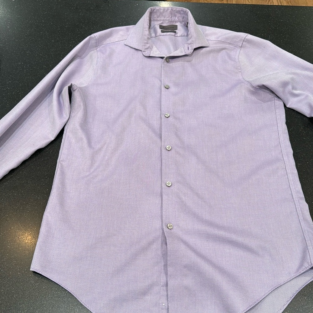 Calvin Klein dress shirt, slim fit infinite non iron